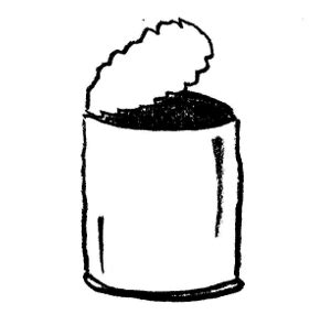 aurat clipart black and white|can clipart black and white.
